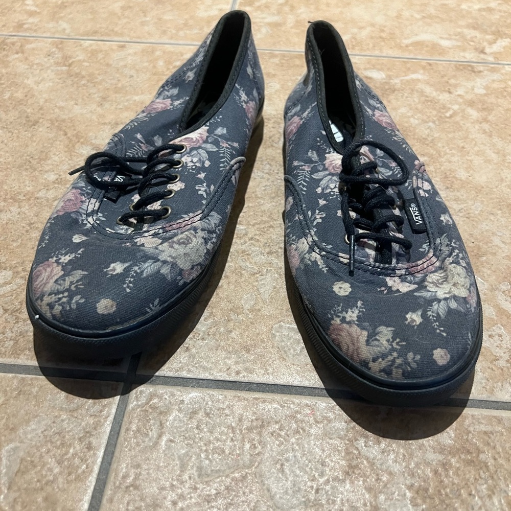 Vans Floral Authentic Lo Pros